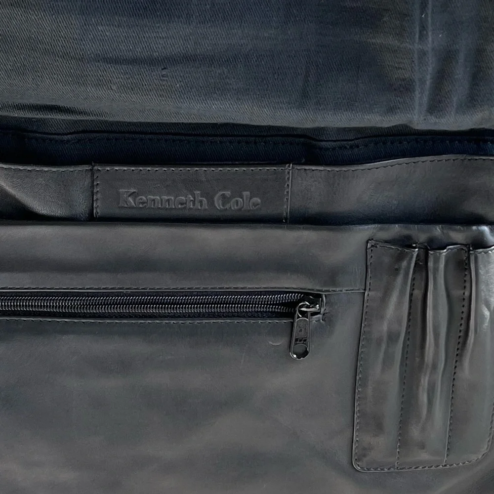 Kenneth Cole Leather Laptop/Briefcase